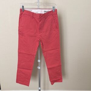 Crewcuts Kids Red Formal Chinos